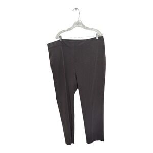 The Limited The Lexie Gray Trousers Work Pants Size 18W Button Closure Office